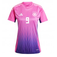 Germany Niclas Fullkrug #9 Replica Away Shirt Ladies Euro 2024 Short Sleeve